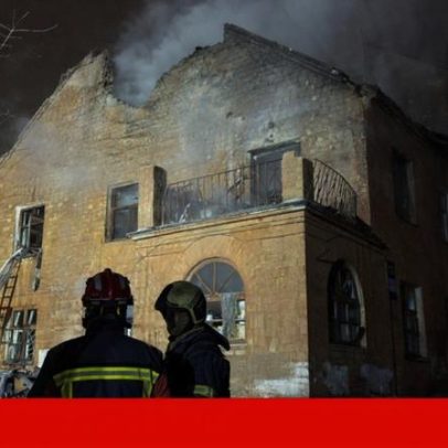Ataque russo em Kiev mata quatro; ofensiva ucraniana deixa 500 mil sem energia