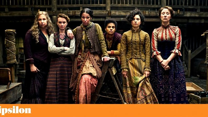 As Forty Elephants, quadrilha de ladras que teve existência real na Londres do passado, são um dos centros da acção de *Mil Golpes*