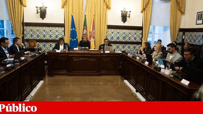 Primeira reunião do actual executivo da Câmara de Coimbra
