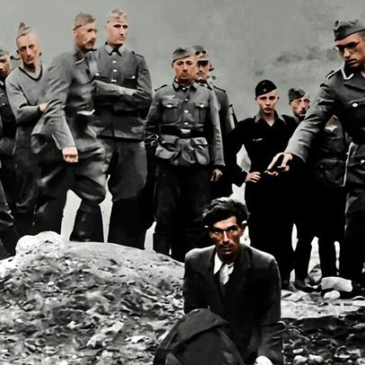 Fotografia do Holocausto identifica carrasco com IA