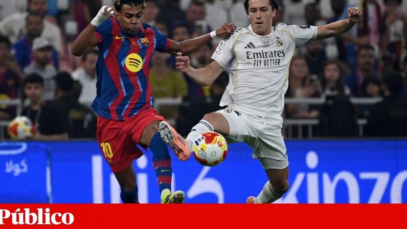Barcelona vence o Real Madrid e conquista a Supertaça de Espanha na Arábia Saudita