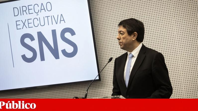 Álvaro Almeida, na inauguração da sede da Direcção Executiva do SNS