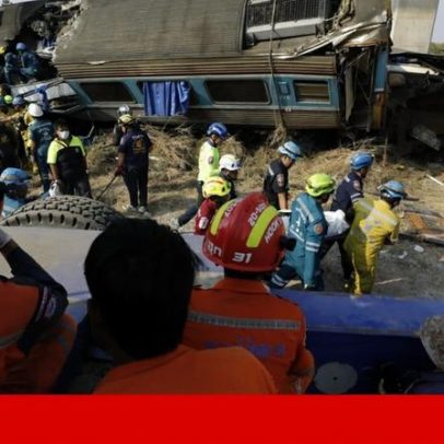 Dois colapsos de gruas na Tailândia deixam 34 mortos e mais de 60 feridos