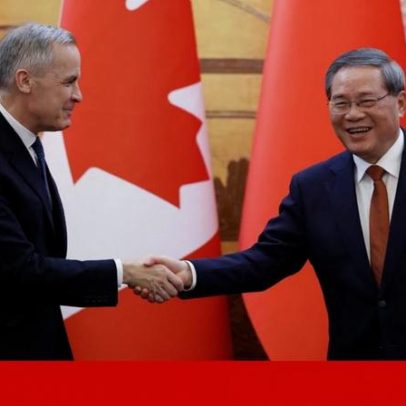 Carney encontra Xi para reavivar relações entre Canadá e China