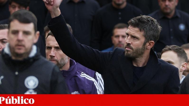 Michael Carrick, treinador do Manchester United