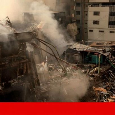 Quinze mortos e desaparecidos em incêndio num centro comercial em Karachi