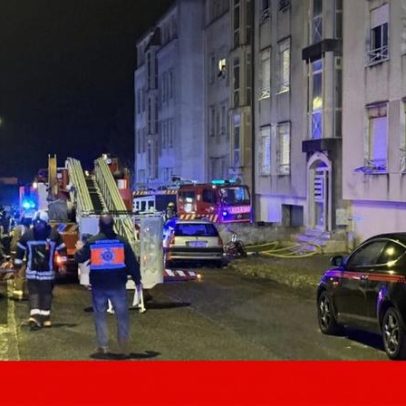 Incêndio em apartamento em Santarém deixa 14 feridos ligeiros