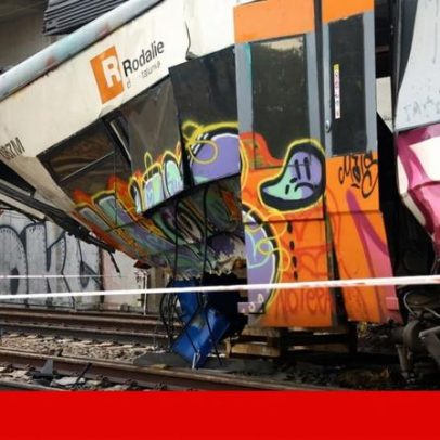 Comboios parados na Catalunha após acidente que matou maquinista de 27 anos