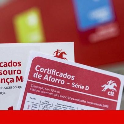 Portugueses investem 5,45 mil milhões em Certificados de Aforro em 2025