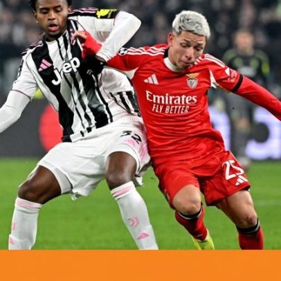 Benfica perde para a Juventus e depende de milagre para avançar à Champions