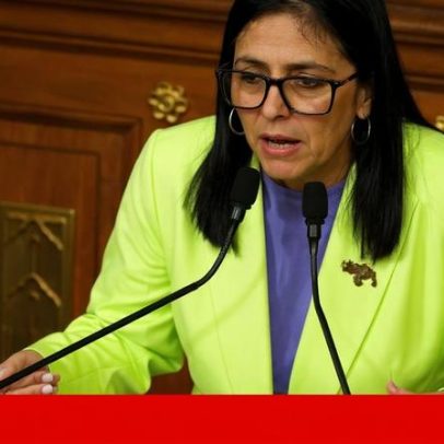 Delcy Rodríguez deverá ser recebida por Trump em breve