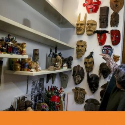 Coleção de arte popular começa com o lagarto negro de Mestre Zé Maria