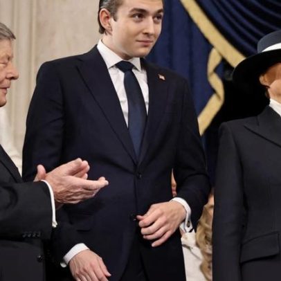 Filho de Trump liga à polícia britânica após ver amiga espancada em videochamada