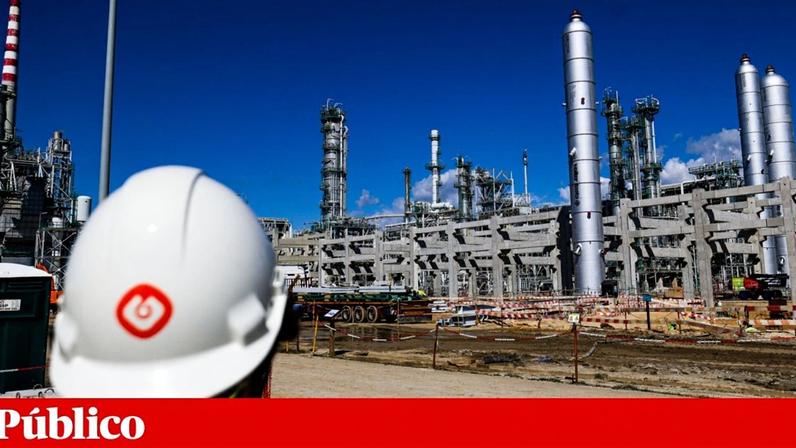 Refinaria de Sines da Galp, onde está a ser instalada a uma unidade de produção de hidrogénio verde