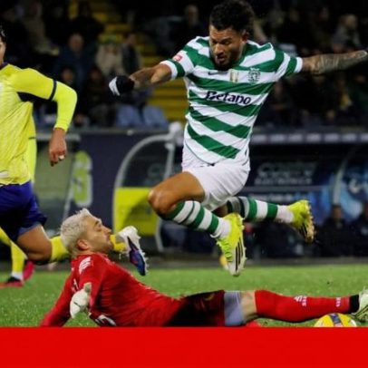 Bis de Suárez salva Sporting frente ao Arouca