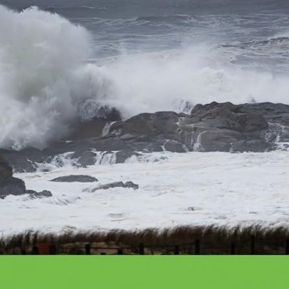Costa de Portugal continental sob aviso vermelho do IPMA na quarta-feira