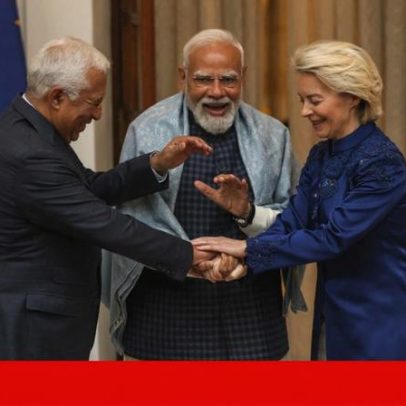 UE e Índia concluem negociações para assinar acordo comercial abrangente