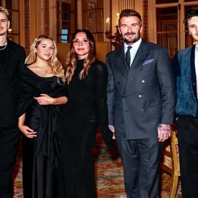 Victoria Beckham é condecorada pelo governo francês em meio à polémica com o filho