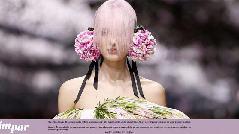 A colecção da Dior de alta-costura foi inspirada pela natureza "verdadeira ou falsa"