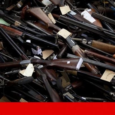 PSP destruiu mais de 325 mil armas ao longo de 14 anos