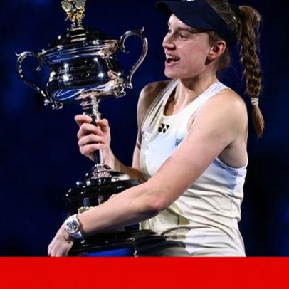 Open da Austrália: Elena Rybakina conquista o seu segundo Grand Slam