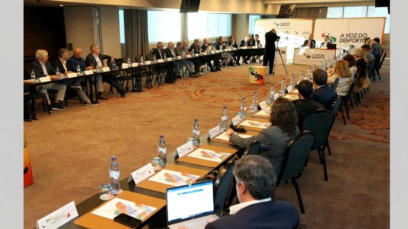Cimeira de Presidentes de Federações Desportivas, realizada pela Confederação do Desporto de Portugal (CDP), esta quarta-feira, dia 24 de setembro de 2025