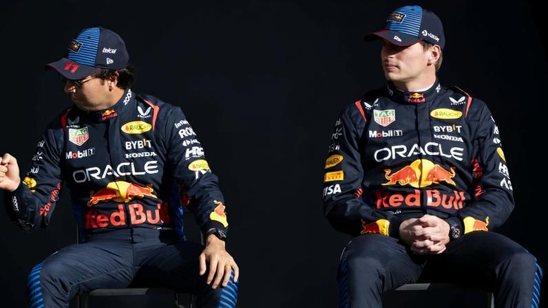 Sergio Pérez e Max Verstappen