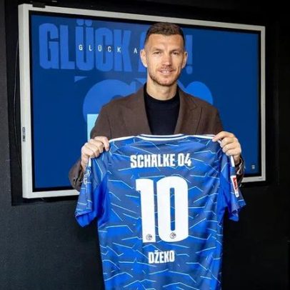 Dzeko é reforço do Schalke segundo mercado oficial