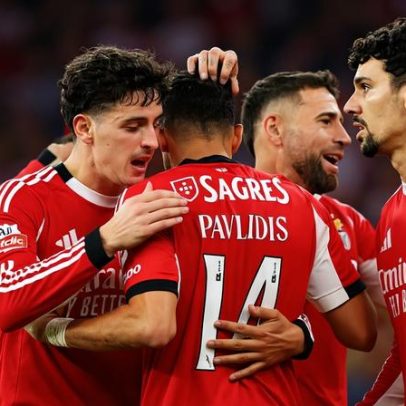 Factos que deixam o Benfica a sorrir