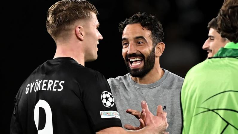 Viktor Gyokeres e Ruben Amorim apontados como 'flops' em Inglaterra depois do sucesso total no Sporting