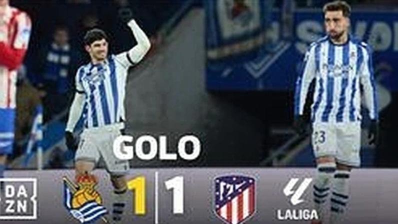 Grande passe de Kubo e Gonçalo Guedes não deu hipóteses a Oblak