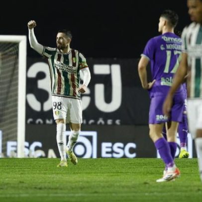 Braga desperdiça vantagem de dois golos e empata na Amadora