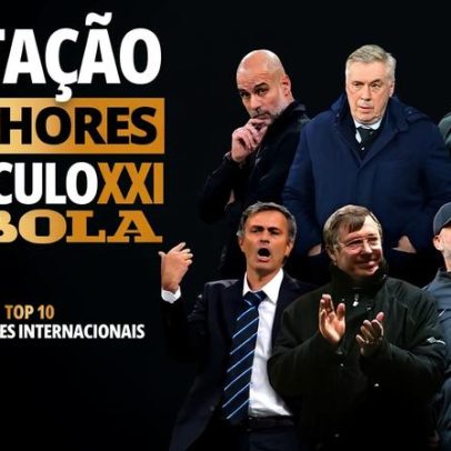 Vote nos melhores 10 treinadores internacionais