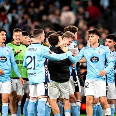Celta de Vigo vence Lille mesmo com um a menos e garante play-off