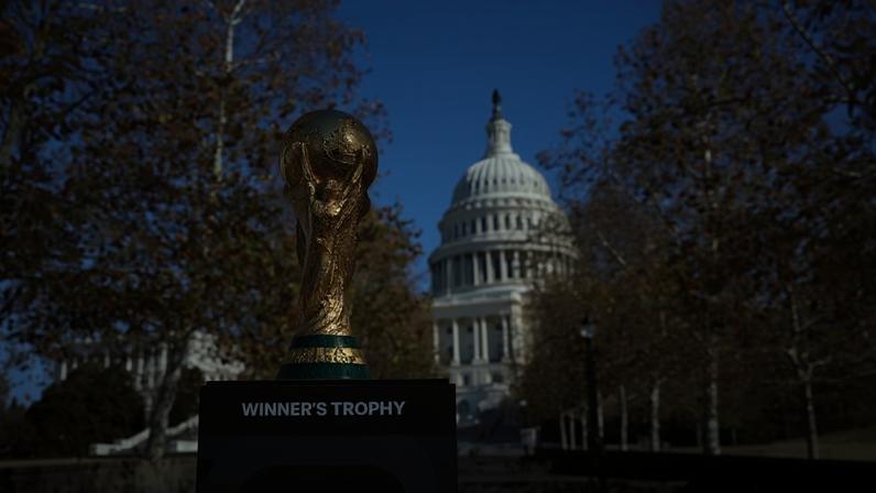 O troféu do Mundial em Washington DC, nos EUA - Foto FIFA