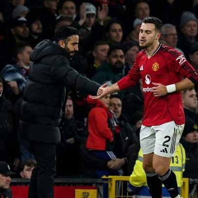 Diogo Dalot despede-se de Ruben Amorim