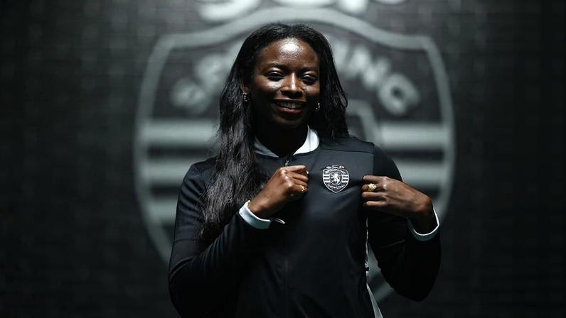 Sporting apresentou Tatiana Pereira