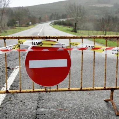 Mau tempo em Torres Vedras fecha a Nacional 9 em dois troços