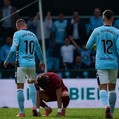 Valência goleado pelo Celta e aproxima-se da zona de despromoção