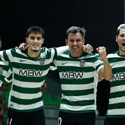 Sporting goleia e mantém a pressão na perseguição ao Benfica
