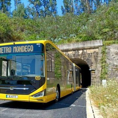 Metrobus mantém trecho suburbano suspenso entre Vale das Flores e a Lousã