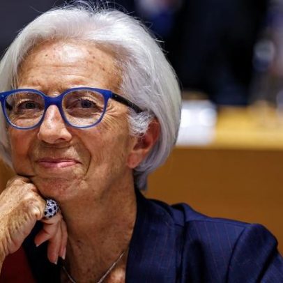 Lagarde recebe 55,8% acima do divulgado pelo BCE