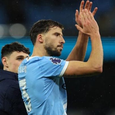 Rúben Dias fica de fora entre quatro a seis semanas
