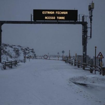 Estrada da Serra da Estrela reaberta ao trânsito
