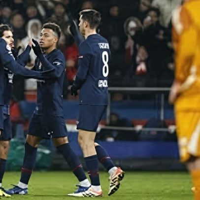 PSG vence Paris FC e aproxima-se do Lens líder