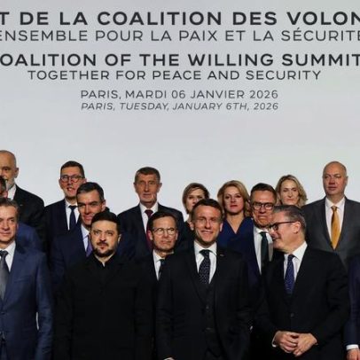 Declaração de Paris reúne aliados, Ucrânia e EUA pela primeira vez