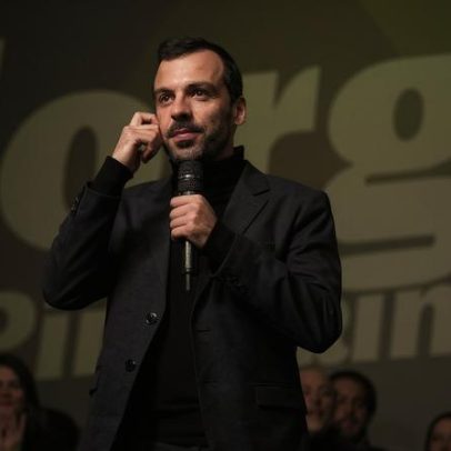 Jorge Pinto foi até ao fim da corrida a Belém