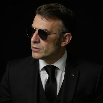 Por que Macron usa óculos de sol em eventos oficiais