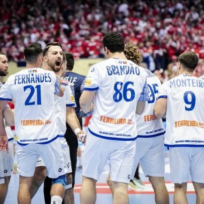 Portugal enfrenta a Alemanha no Europeu de andebol