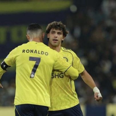 João Félix assiste Cristiano Ronaldo; faltam 40 golos para 1.000